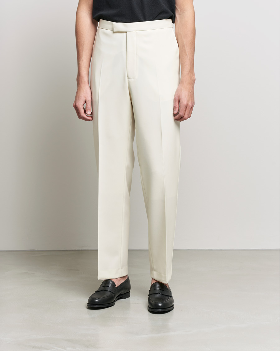 Uomini | Abiti | Oscar Jacobson | Figaro Light Wool Tuxedo Creme