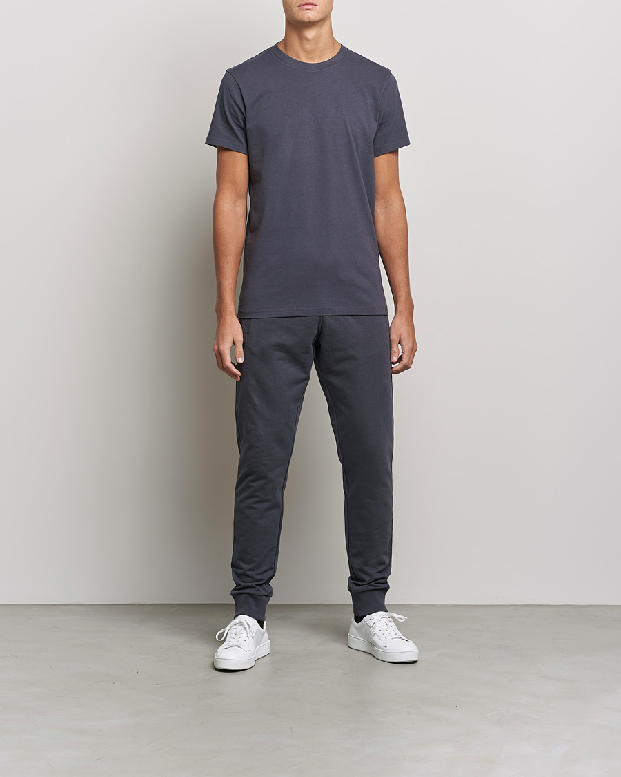Uomini | Pantaloni | Bread & Boxers | Loungewear Pants Iron Grey