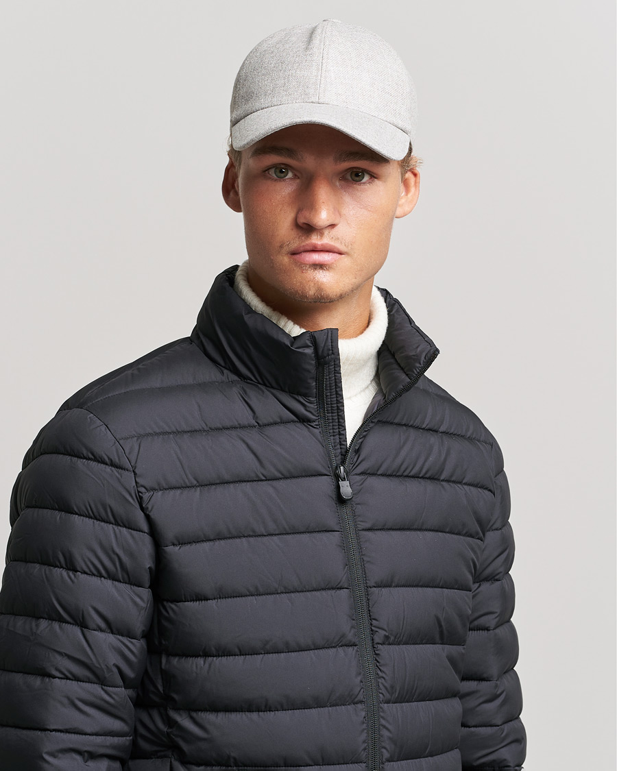 Uomini | Brioni Cashmere Flannel Baseball Cap Light Grey | Brioni | Cashmere Flannel Baseball Cap Light Grey