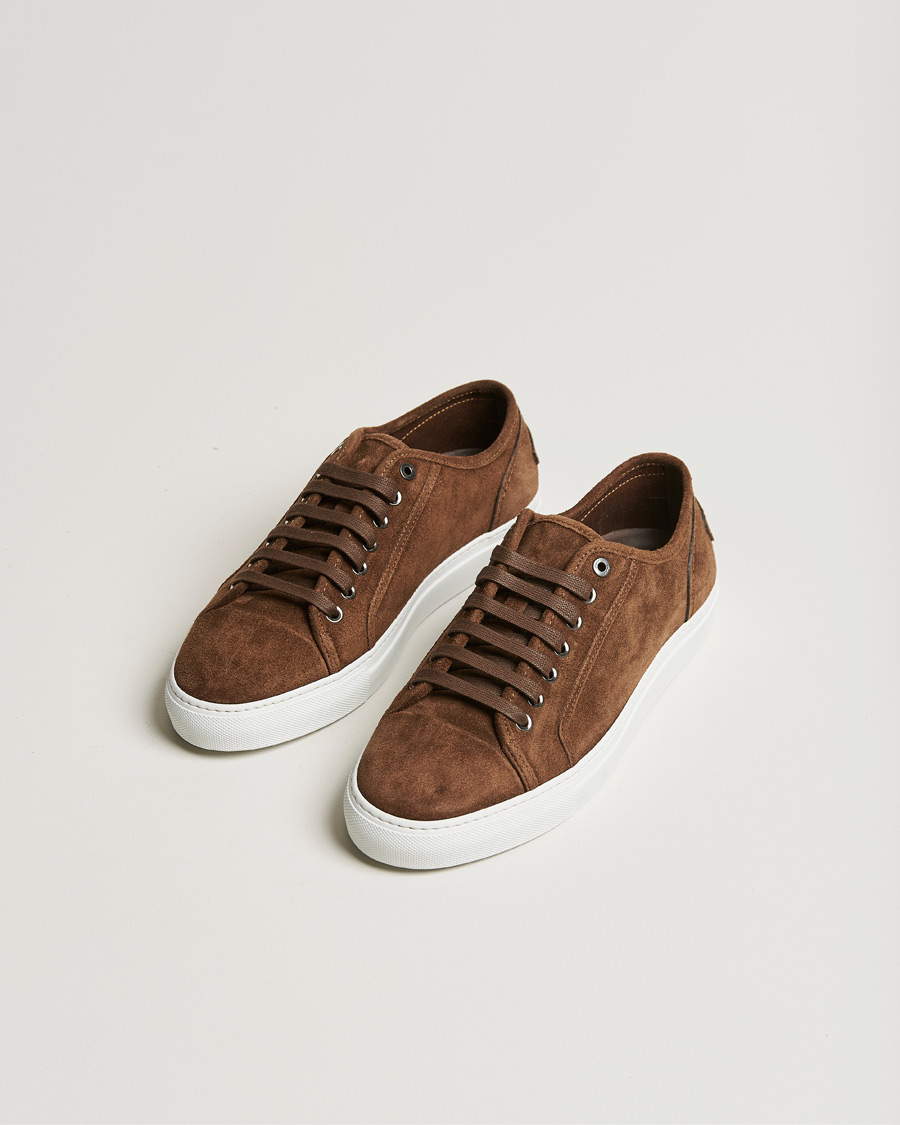 Uomini | Brioni Casetta Suede Sneakers Brown | Brioni | Casetta Suede Sneakers Brown