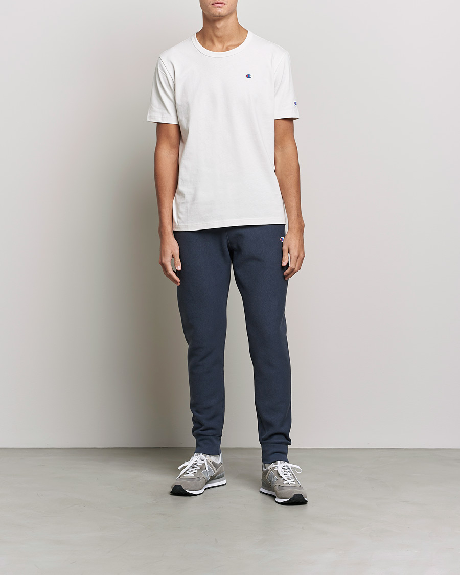 Uomini | T-shirt | Champion | Athletic Jersey Tee Offwhite