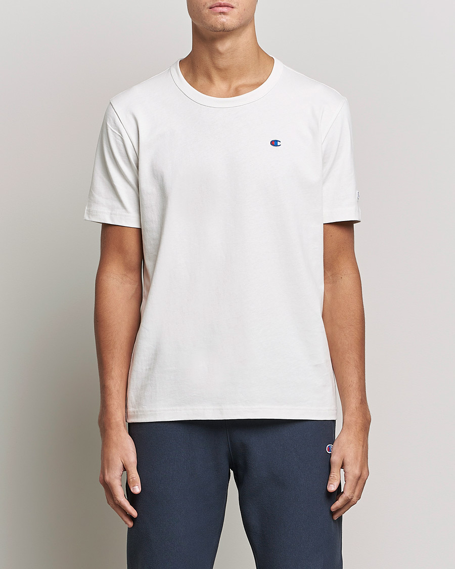 Uomini | T-shirt | Champion | Athletic Jersey Tee Offwhite
