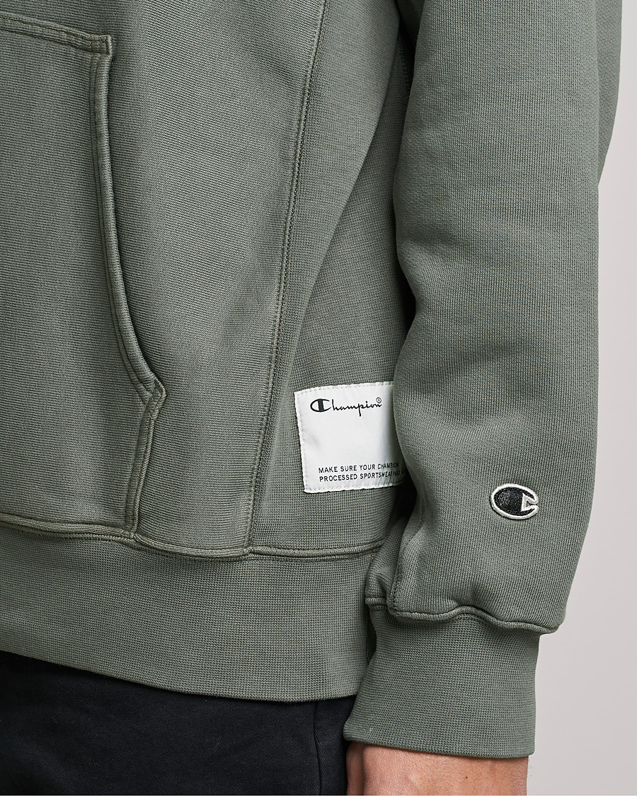 Uomini | Maglieria | Champion | Heritage Garment Dyed Hood Dark Grey