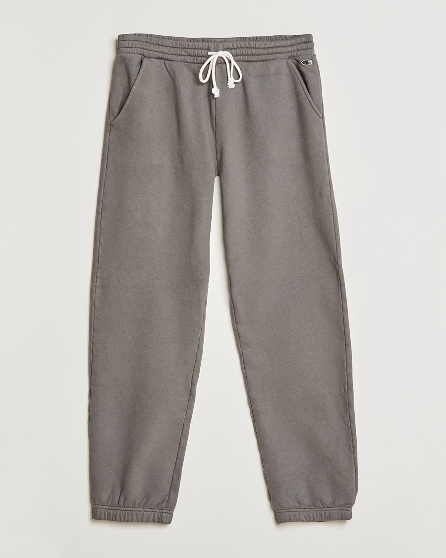 Uomini | Pantaloni | Champion | Heritage Garment Dyed Sweatpants Dark Grey