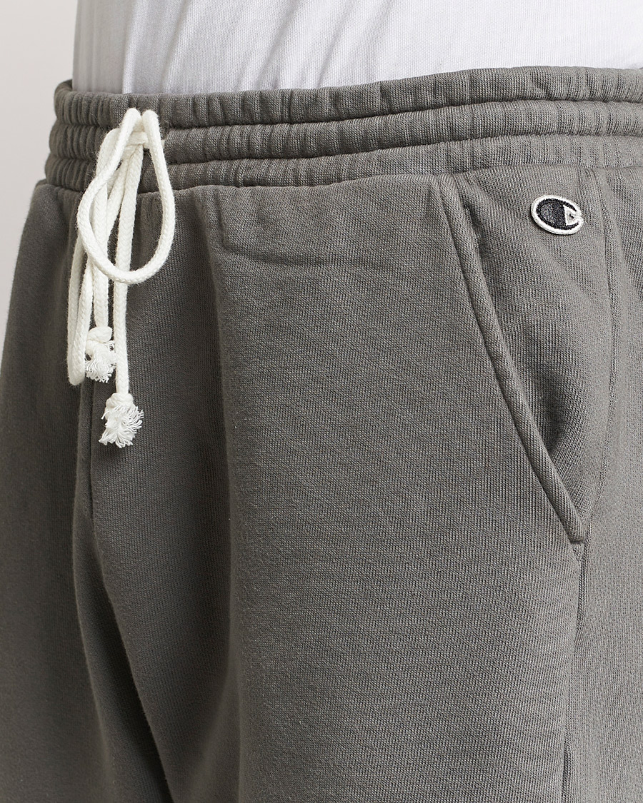 Uomini | Pantaloni | Champion | Heritage Garment Dyed Sweatpants Dark Grey
