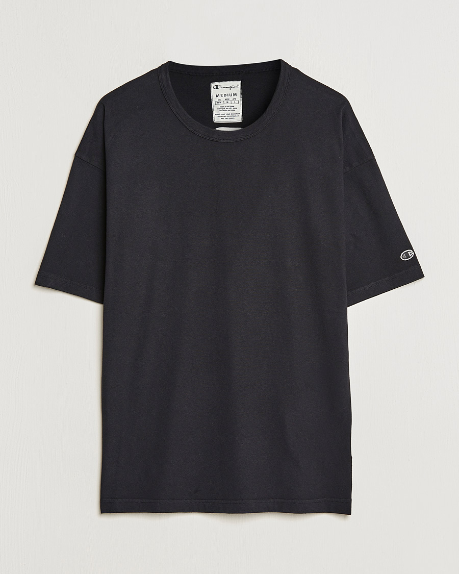 Uomini | T-shirt | Champion | Heritage Garment Dyed T-Shirt Black