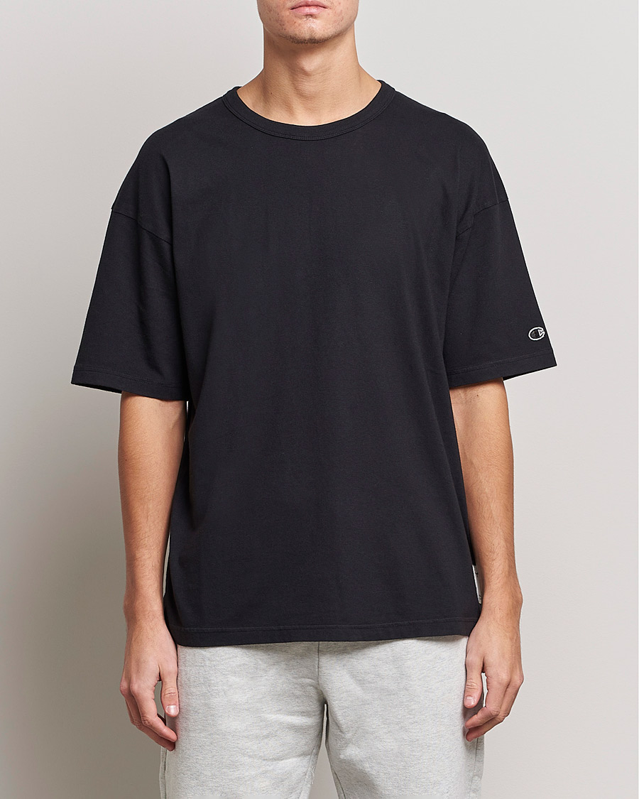 Uomini | T-shirt | Champion | Heritage Garment Dyed T-Shirt Black