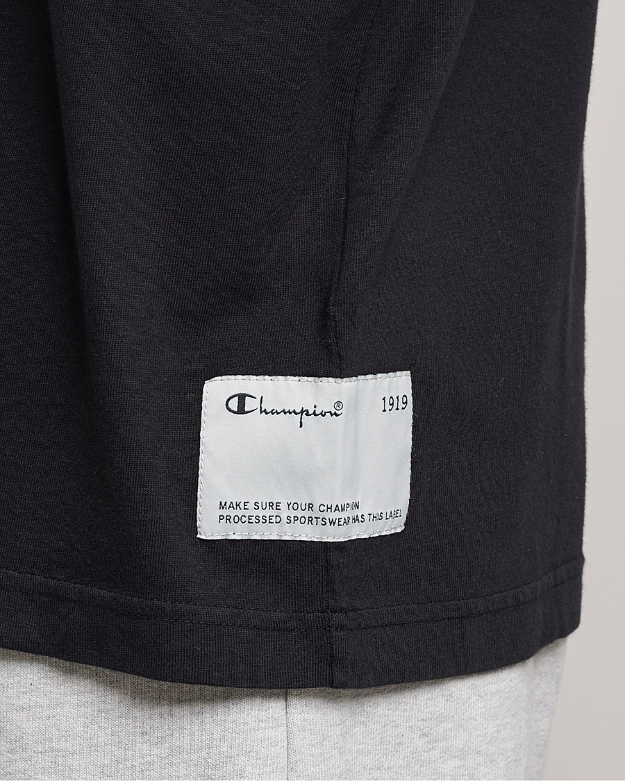 Uomini | T-shirt | Champion | Heritage Garment Dyed T-Shirt Black