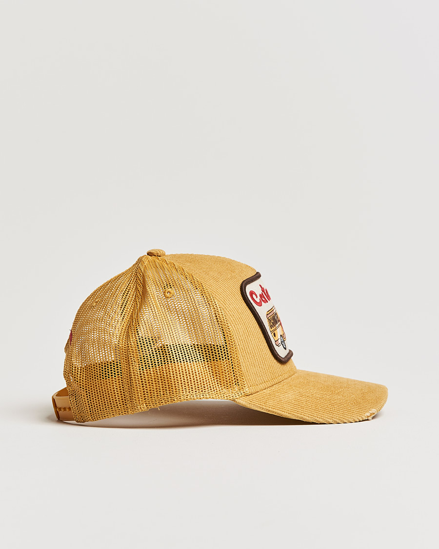 Uomini | Dsquared2 Caten Trip Baseball Cap Mustard | Dsquared2 | Caten Trip Baseball Cap Mustard
