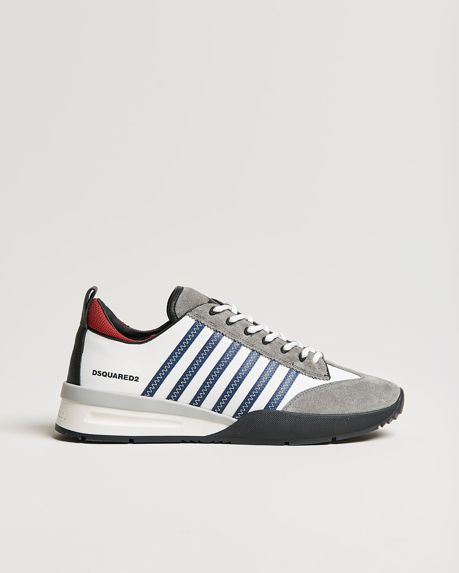 Uomini | Dsquared2 Legend Sneakers White/Blue | Dsquared2 | Legend Sneakers White/Blue