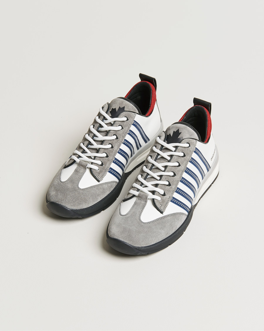 Uomini | Dsquared2 Legend Sneakers White/Blue | Dsquared2 | Legend Sneakers White/Blue