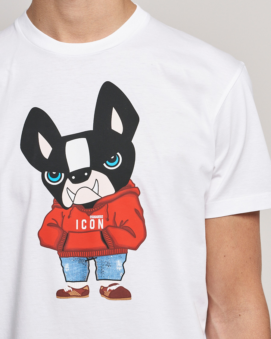 Uomini | T-shirt | Dsquared2 | Icon Ciro Tee White