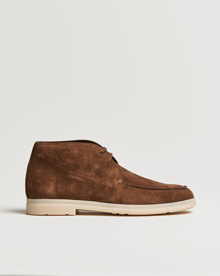 Uomini | Church's Cashmere Lined Chukka Boots Brown | Church's | Cashmere Lined Chukka Boots Brown