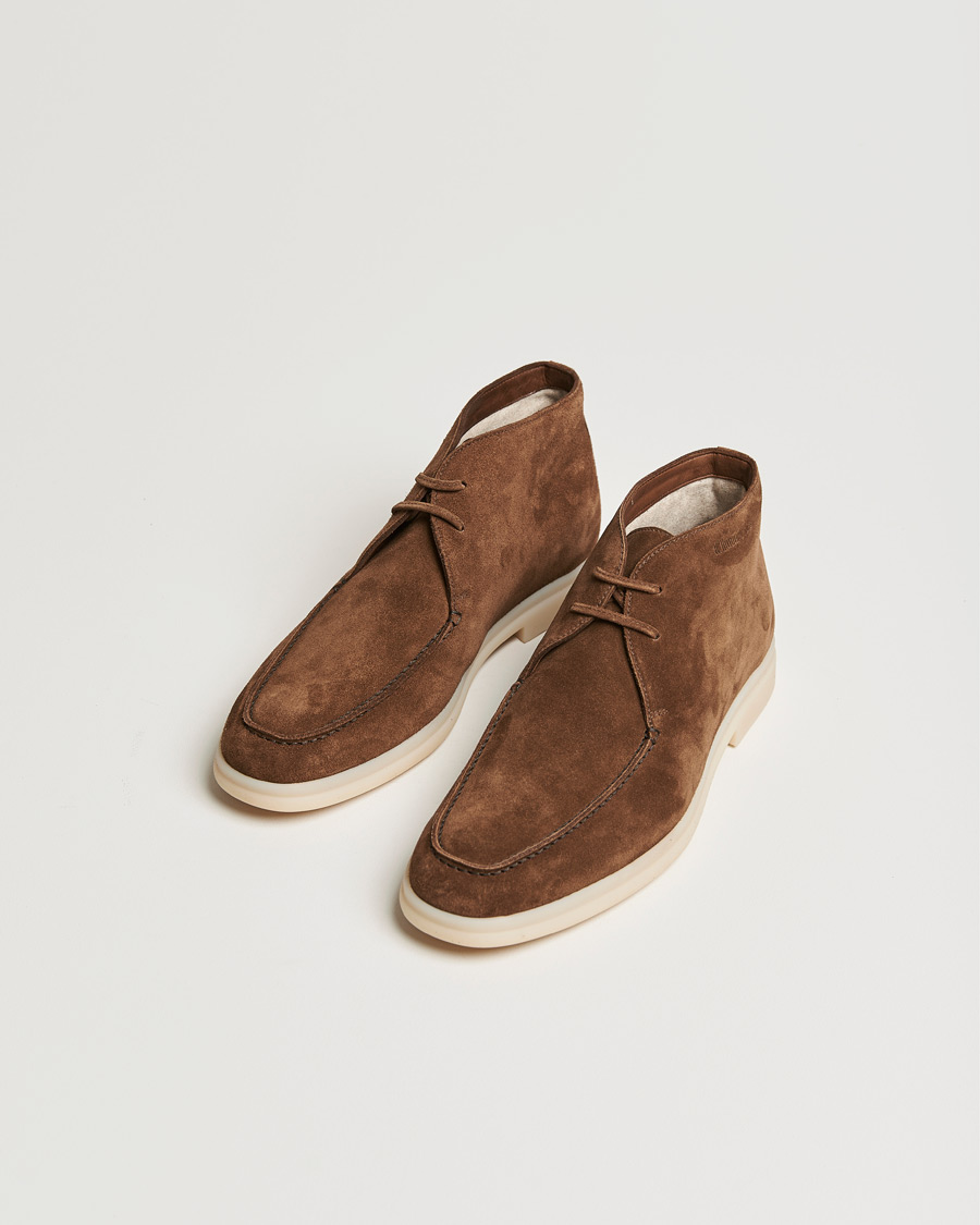 Uomini | Church's Cashmere Lined Chukka Boots Brown | Church's | Cashmere Lined Chukka Boots Brown