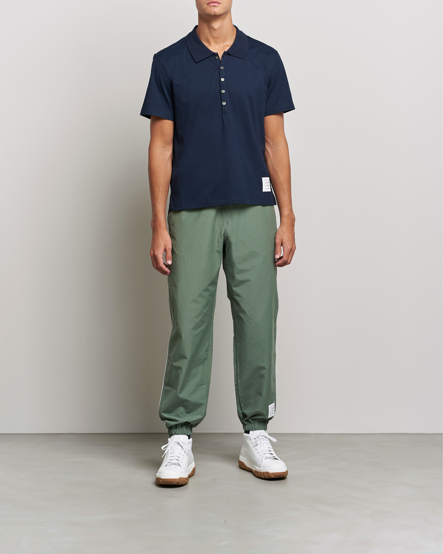 Uomini | Pantaloni | Thom Browne | Ripstop Track Pants Dark Green