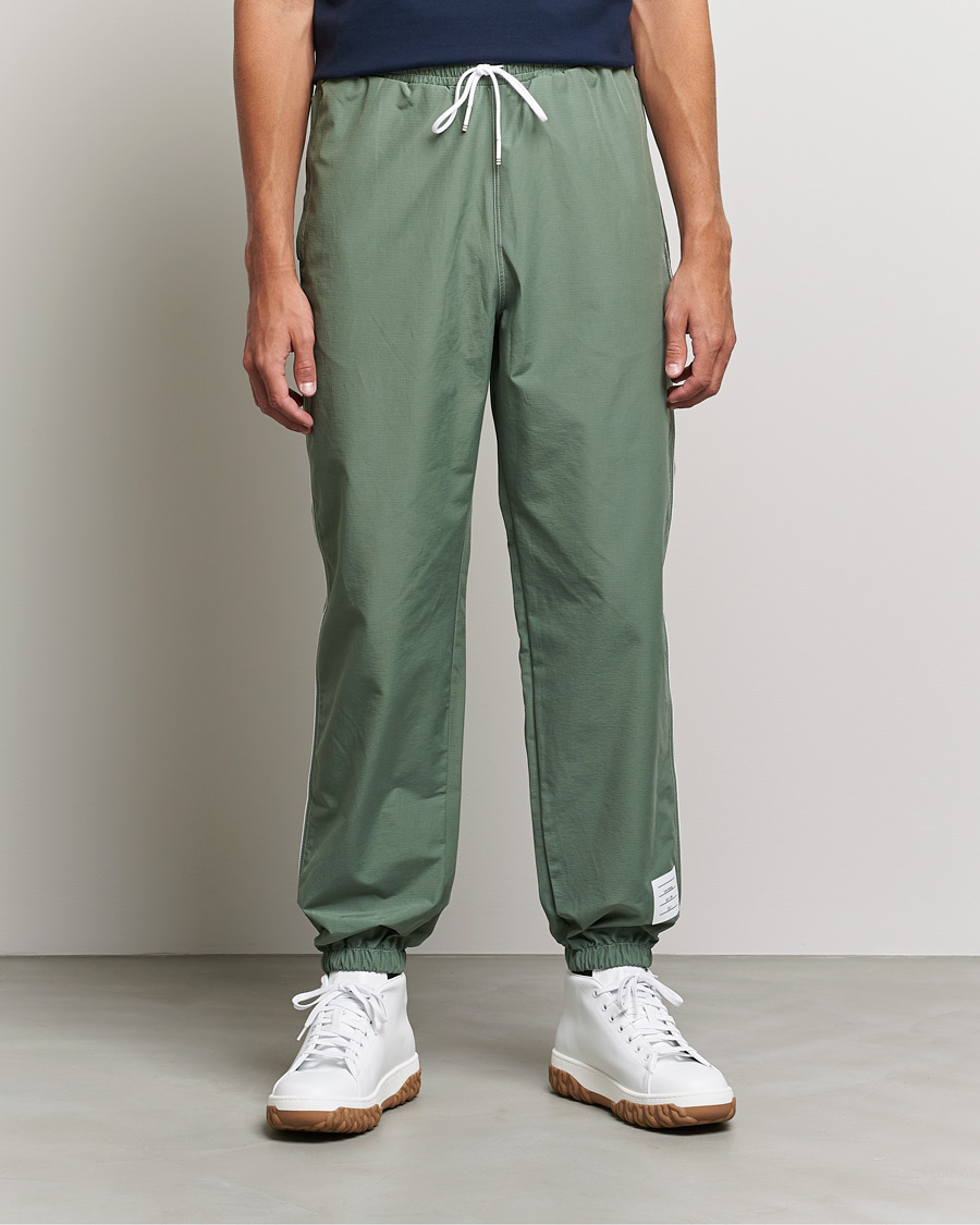 Uomini | Pantaloni | Thom Browne | Ripstop Track Pants Dark Green