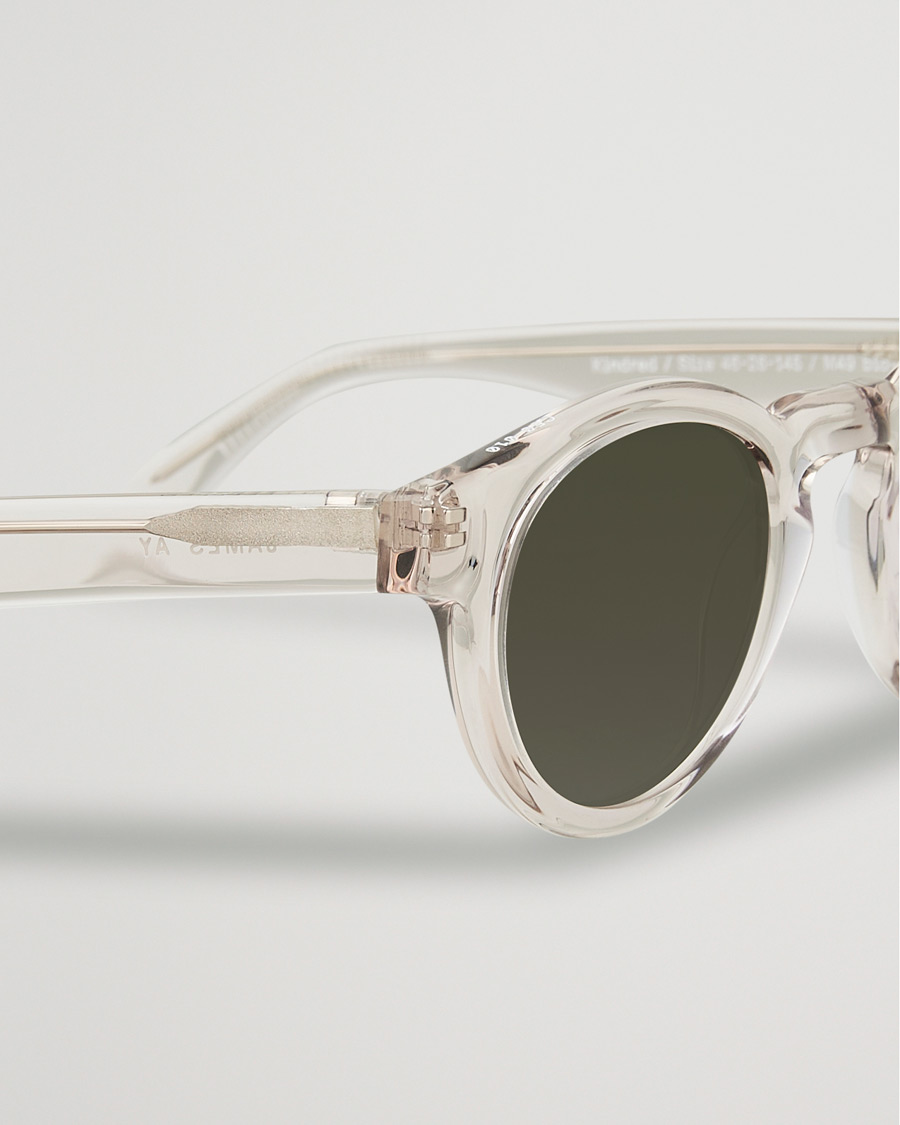 Uomini | James Ay Kindred Sunglasses Transparent Sand | James Ay | Kindred Sunglasses Transparent Sand