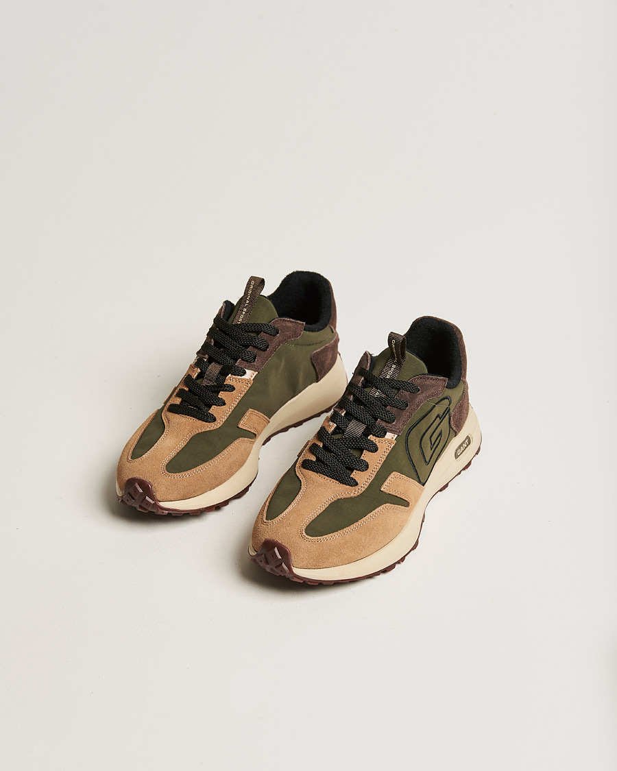Uomini | GANT Ketoon Running Sneaker Warm Khaki | GANT | Ketoon Running Sneaker Warm Khaki