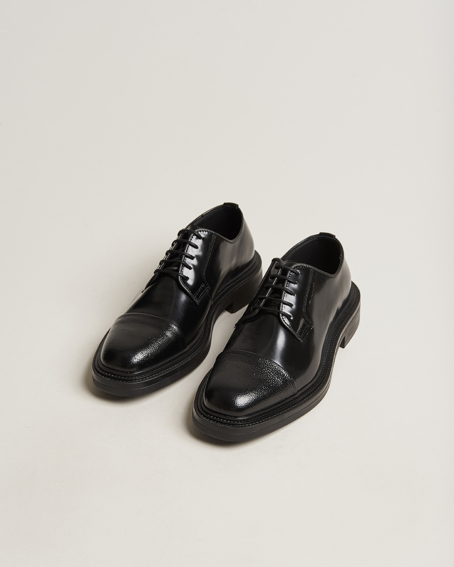 Uomini | GANT Fairwyn Leather Low Lace Derby Black | GANT | Fairwyn Leather Low Lace Derby Black