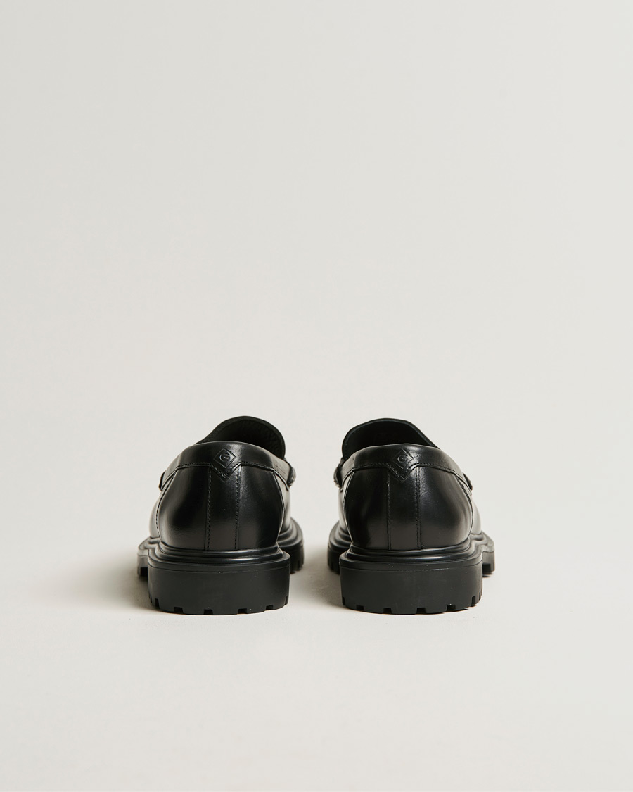 Uomini | GANT Jackmote Leather Horsebit Loafer Black | GANT | Jackmote Leather Horsebit Loafer Black