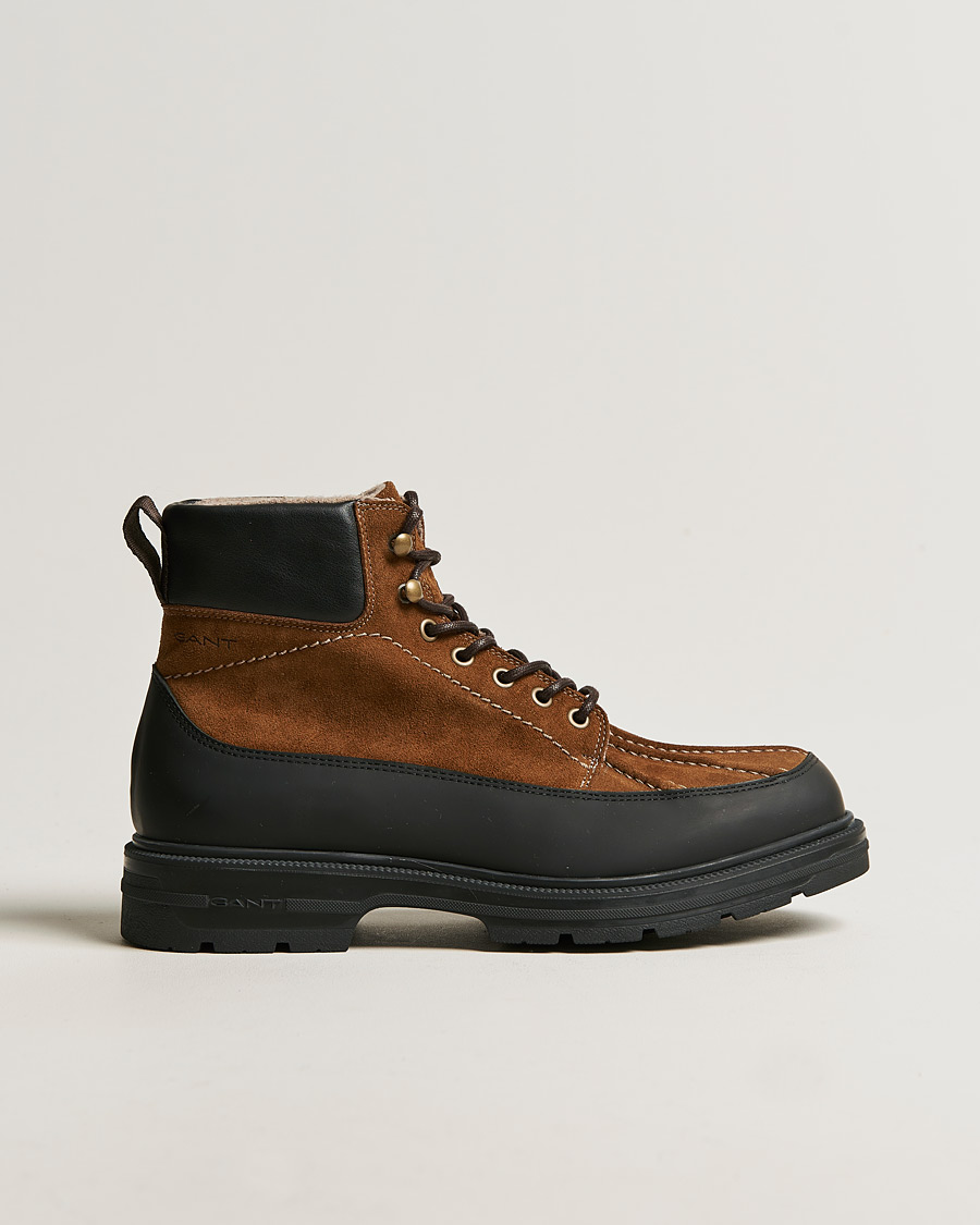 Uomini | GANT Gretty Waterproof Mid Lace Boot Tobacco Brown | GANT | Gretty Waterproof Mid Lace Boot Tobacco Brown
