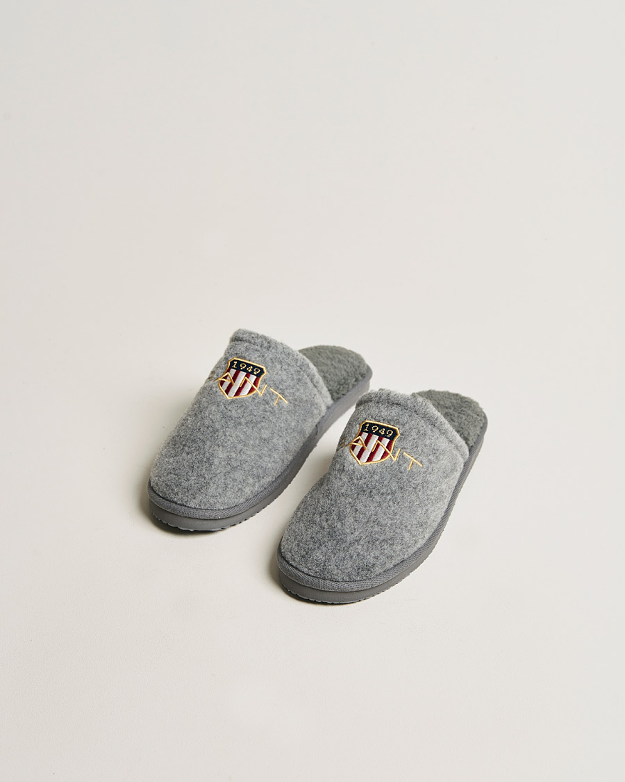 Uomini | GANT Tamaware Terry Slippers Grey | Gant | Tamaware Terry Slippers Grey