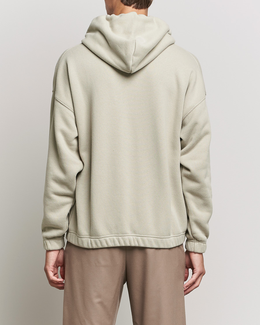 Uomini | Maglieria | Giorgio Armani | Heavy Cotton Hoodie Beige