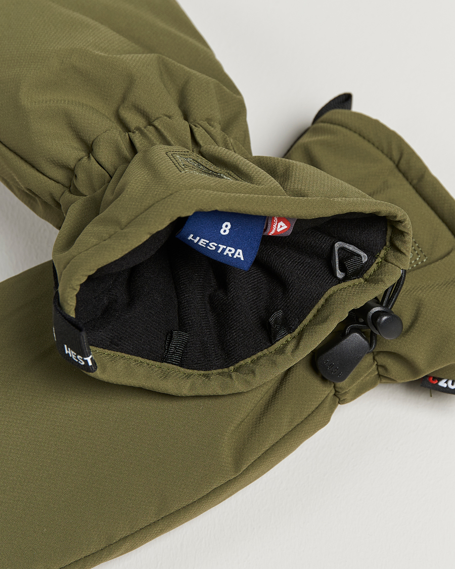 Uomini | Hestra Mist Primaloft Waterproof Glove Olive | Hestra | Mist Primaloft Waterproof Glove Olive