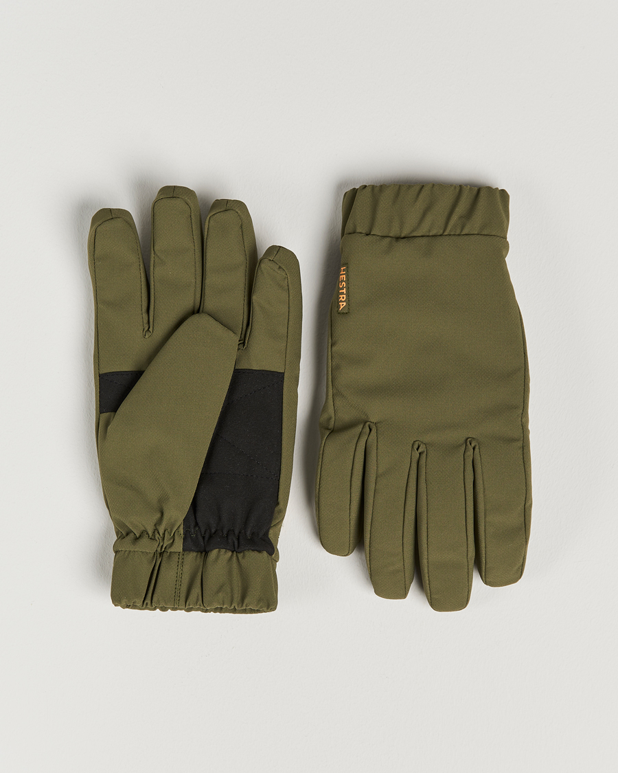 Uomini | Hestra Axis Primaloft Waterproof Glove Olive | Hestra | Axis Primaloft Waterproof Glove Olive