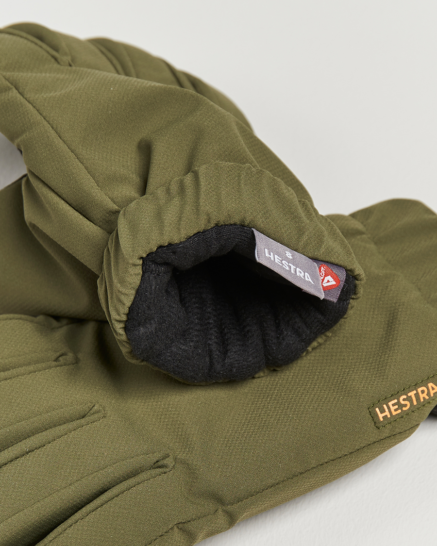 Uomini | Hestra Axis Primaloft Waterproof Glove Olive | Hestra | Axis Primaloft Waterproof Glove Olive