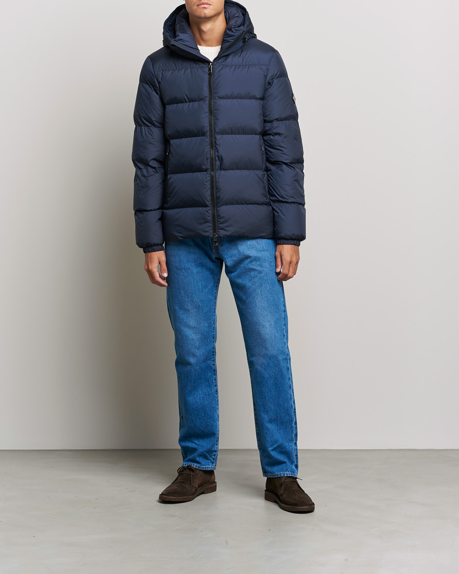 Uomini | Giacche | J.Lindeberg | Barrel Down Jacket Navy