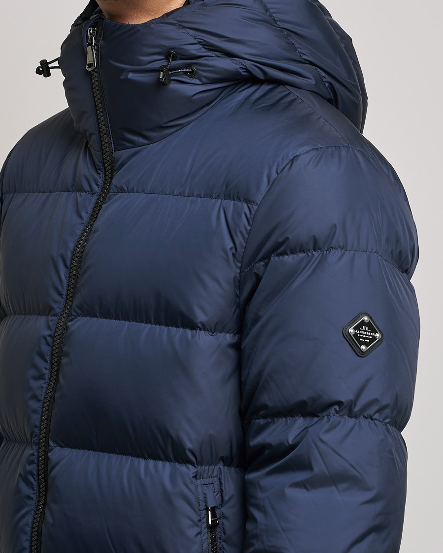 Uomini | Giacche | J.Lindeberg | Barrel Down Jacket Navy
