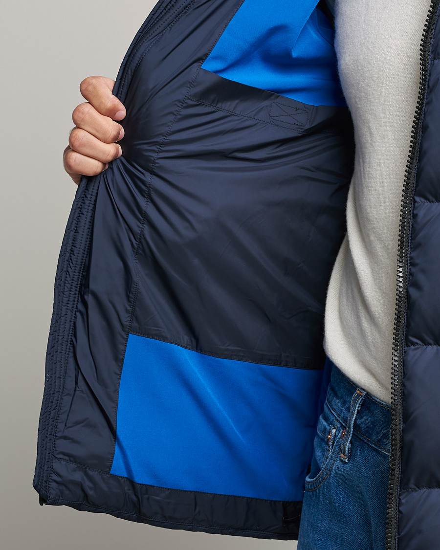 Uomini | Giacche | J.Lindeberg | Barrel Down Jacket Navy