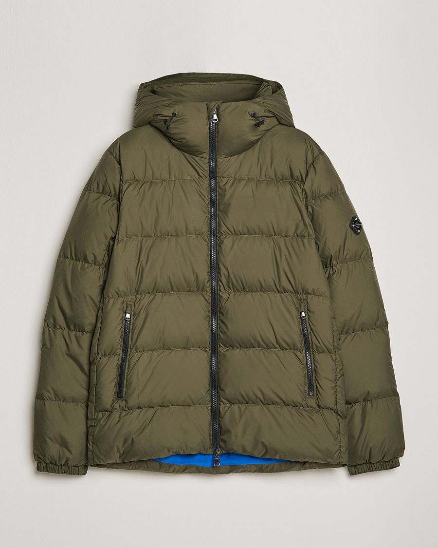 Uomini | Giacche | J.Lindeberg | Barrel Down Jacket Forest Green