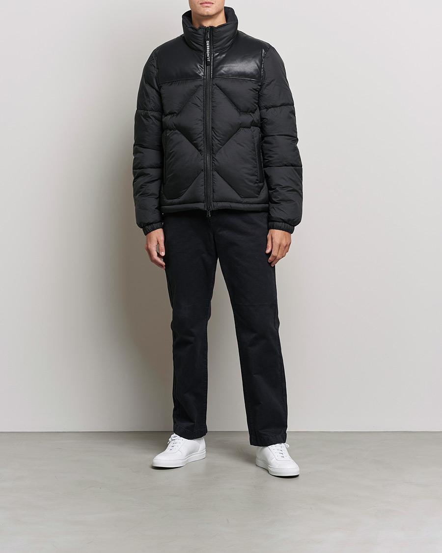 Uomini | Giacche | J.Lindeberg | Lambray Puffer Jacket Black
