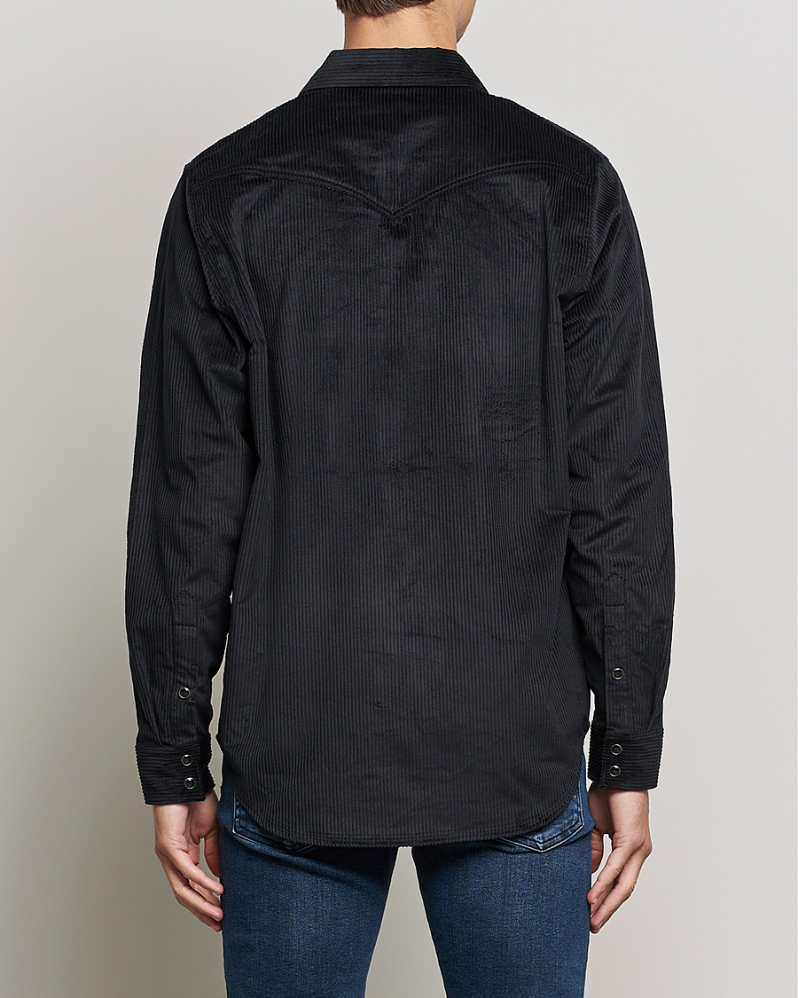 Uomini | Camicie | J.Lindeberg | Tarp Cord Western Overshirt Black