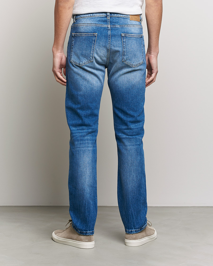 Uomini | Jeans | J.Lindeberg | Cody Vintage Wash Jeans Light Blue