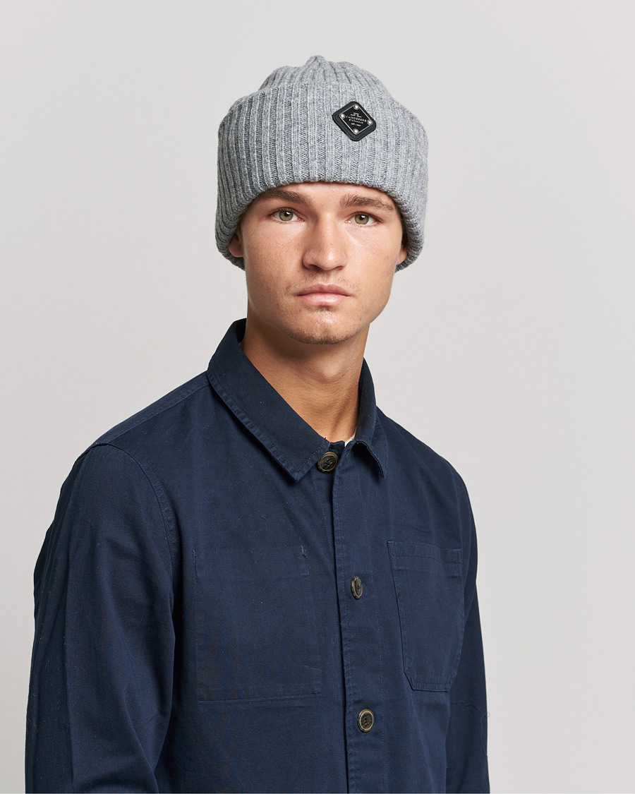 Uomini | J.Lindeberg Jive Wool Beanie Grey Melange | J.Lindeberg | Jive Wool Beanie Grey Melange