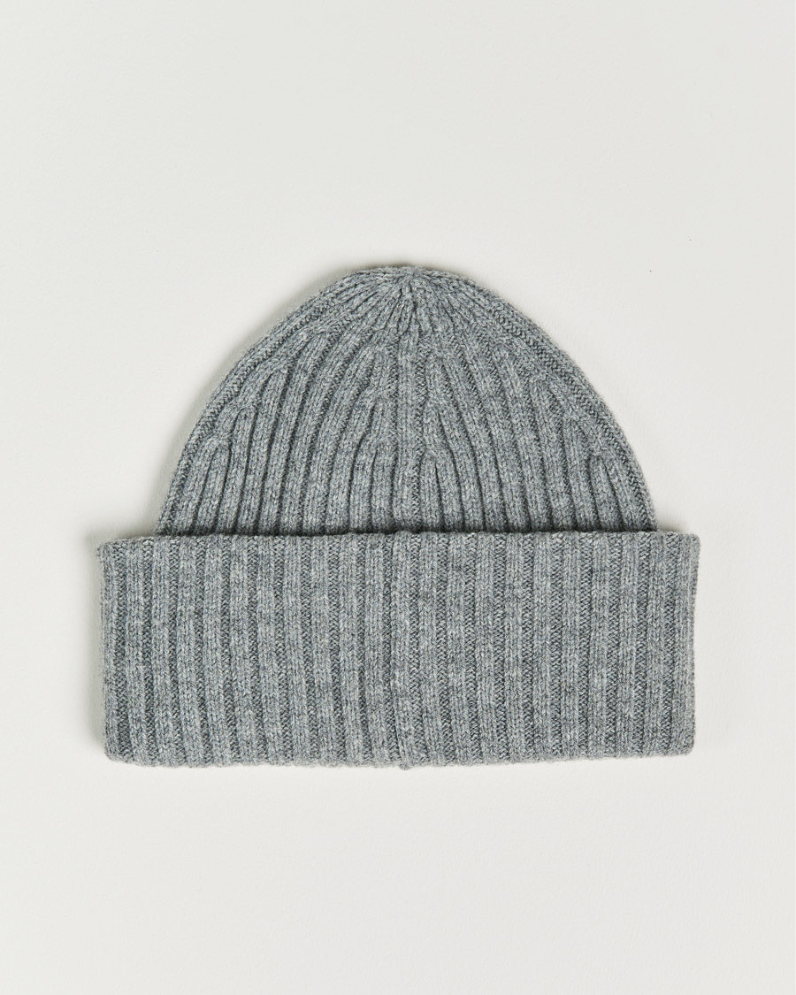 Uomini | J.Lindeberg Jive Wool Beanie Grey Melange | J.Lindeberg | Jive Wool Beanie Grey Melange