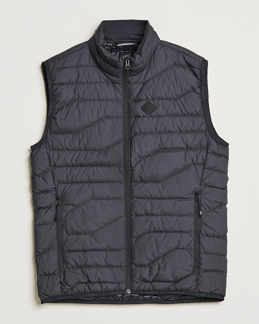 Uomini | Giacche | J.Lindeberg | Cliff Light Down Vest Black