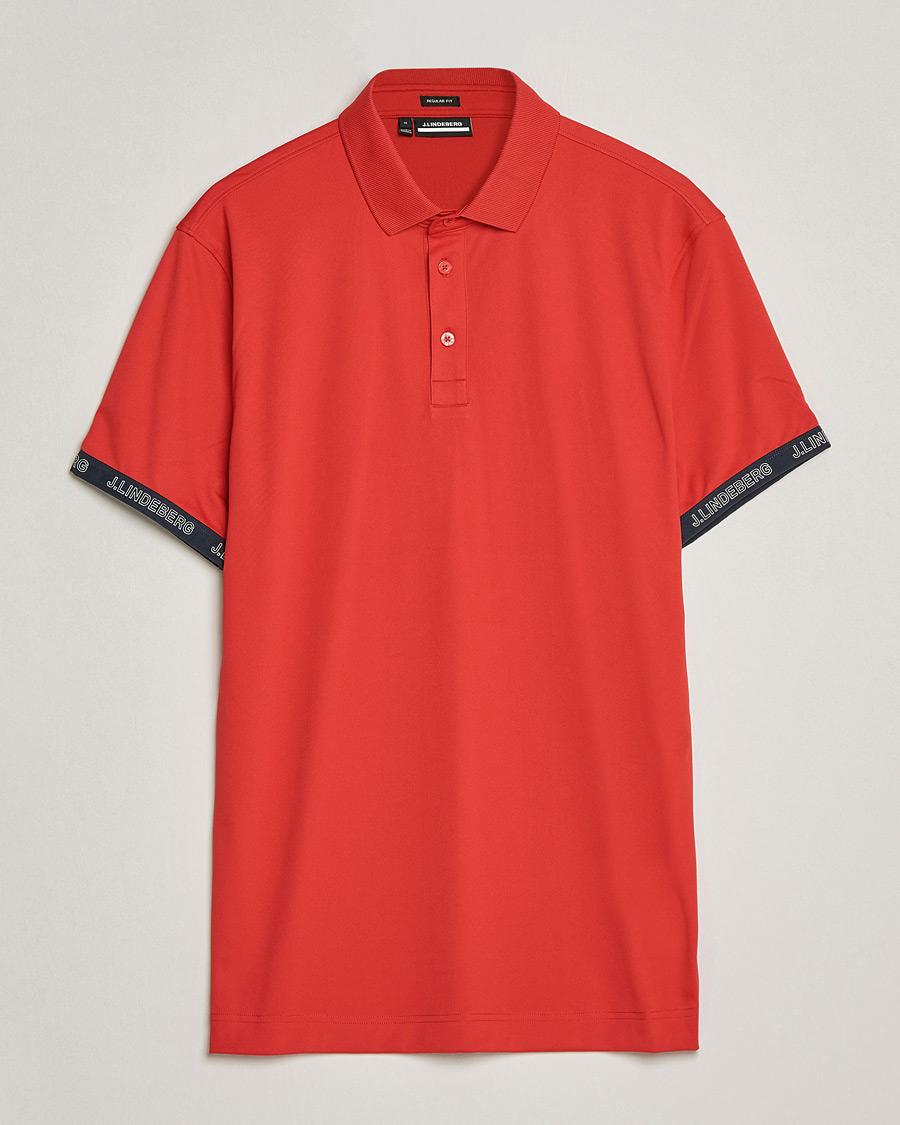 Uomini | Polo | J.Lindeberg | Guy Regular Polo Barbados