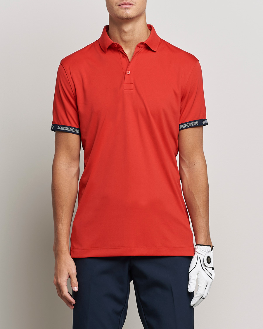 Uomini | Polo | J.Lindeberg | Guy Regular Polo Barbados