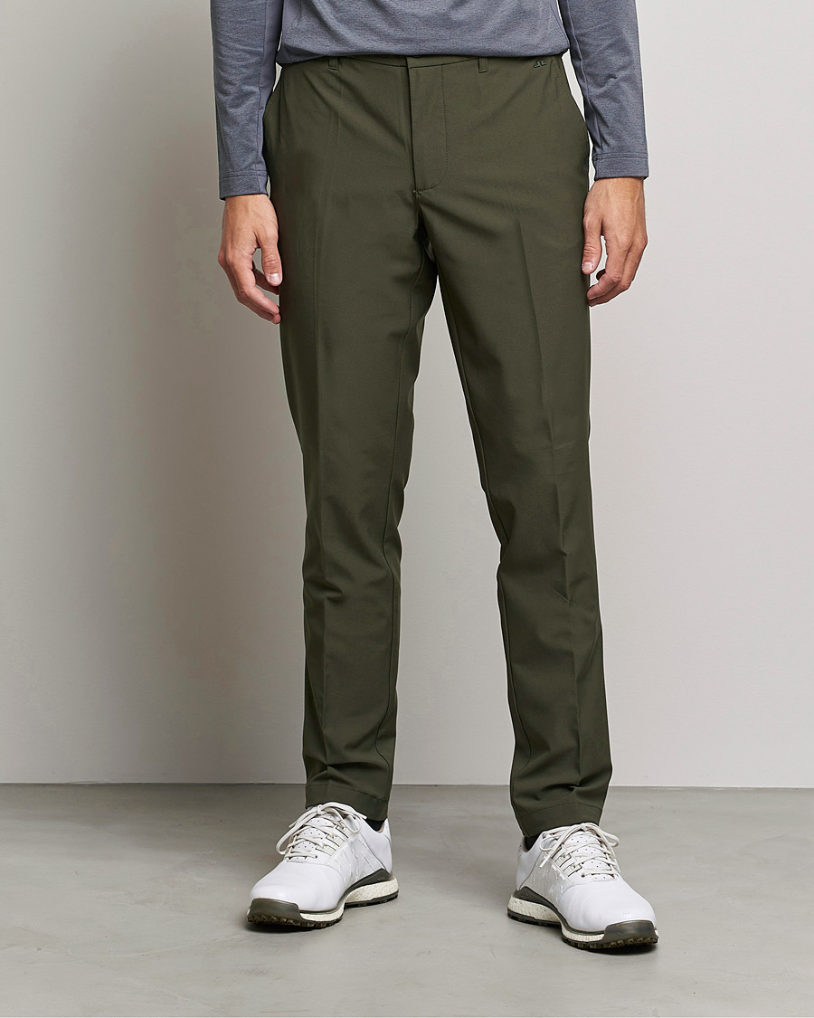 Uomini | Pantaloni | J.Lindeberg | Ellot Pants Forest Green
