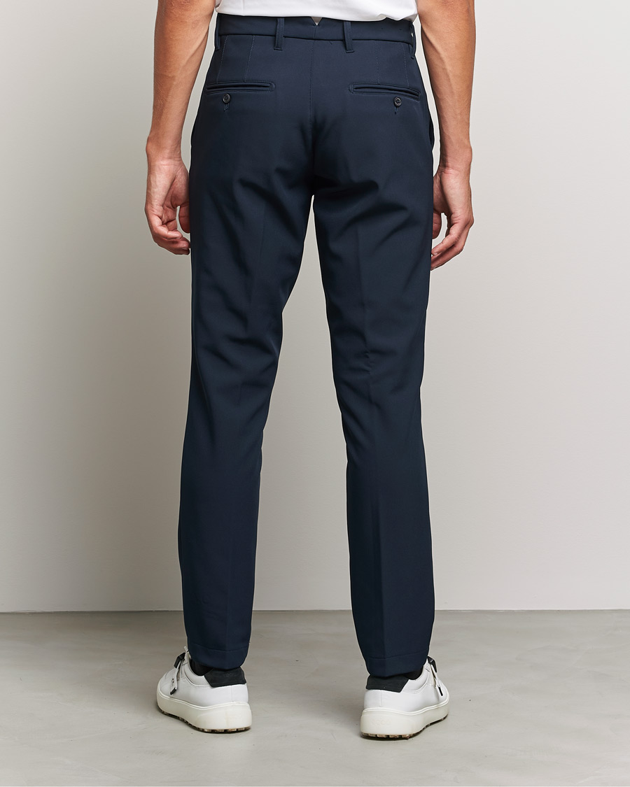 Uomini | Pantaloni | J.Lindeberg | Ellot Bonded Fleece Pants Navy