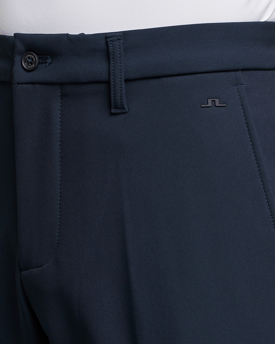 Uomini | Pantaloni | J.Lindeberg | Ellot Bonded Fleece Pants Navy