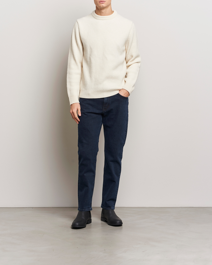 Uomini | Pantaloni | Jeanerica | TM005 Tapered Jeans Blue Black