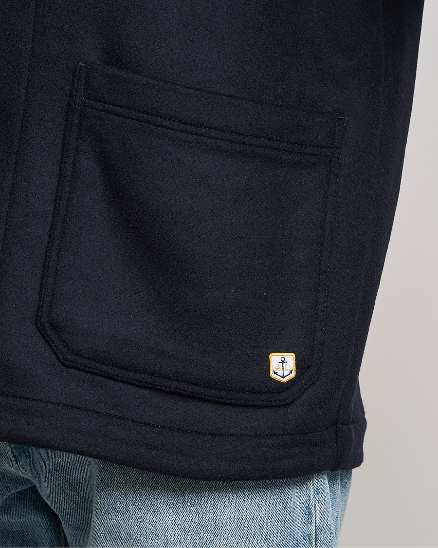 Uomini | Giacche | Armor-lux | Veste Heriagte Wool Jacket Navy