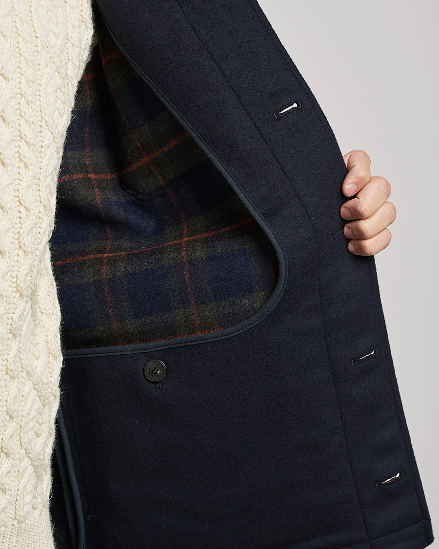 Uomini | Giacche | Armor-lux | Veste Heriagte Wool Jacket Navy
