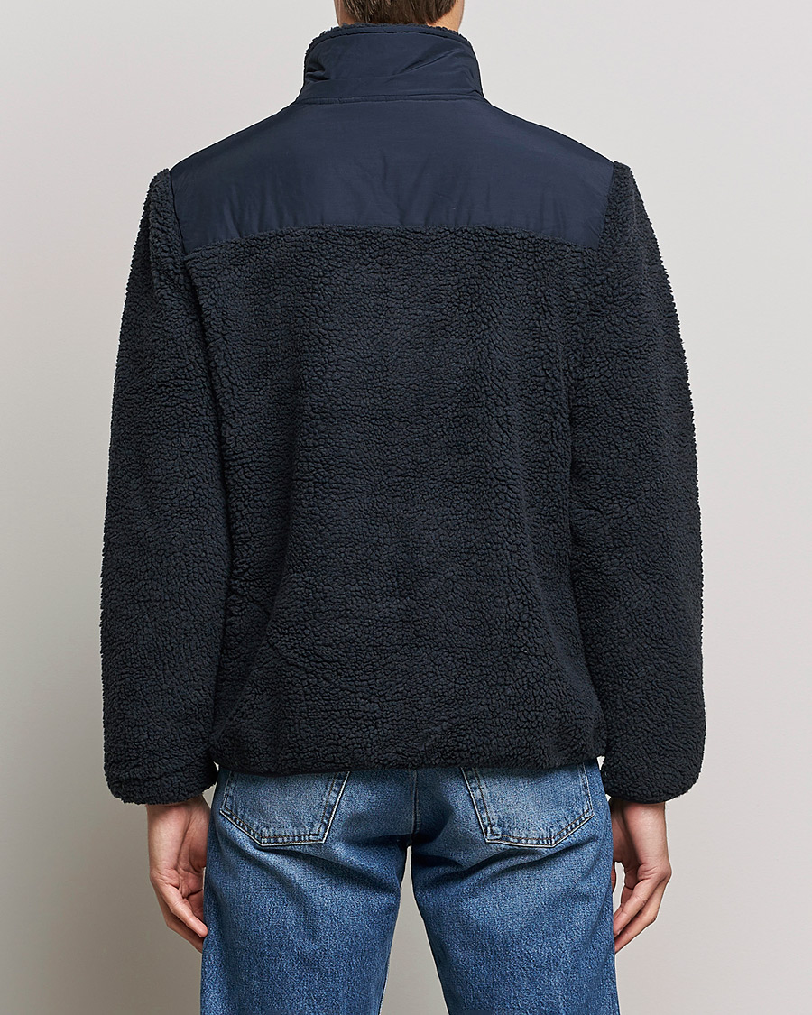 Uomini | Maglieria | Armor-lux | Sherpa Fleece Jacket Navy