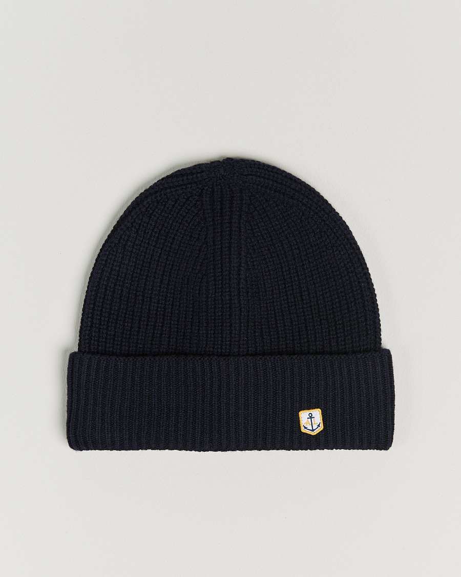 Uomini | Armor-lux Bonnet Héritage Beanie Navy | Armor-lux | Bonnet Héritage Beanie Navy
